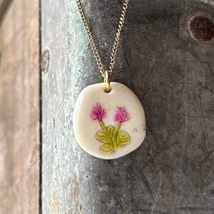 Antique 14k Pendant Necklace